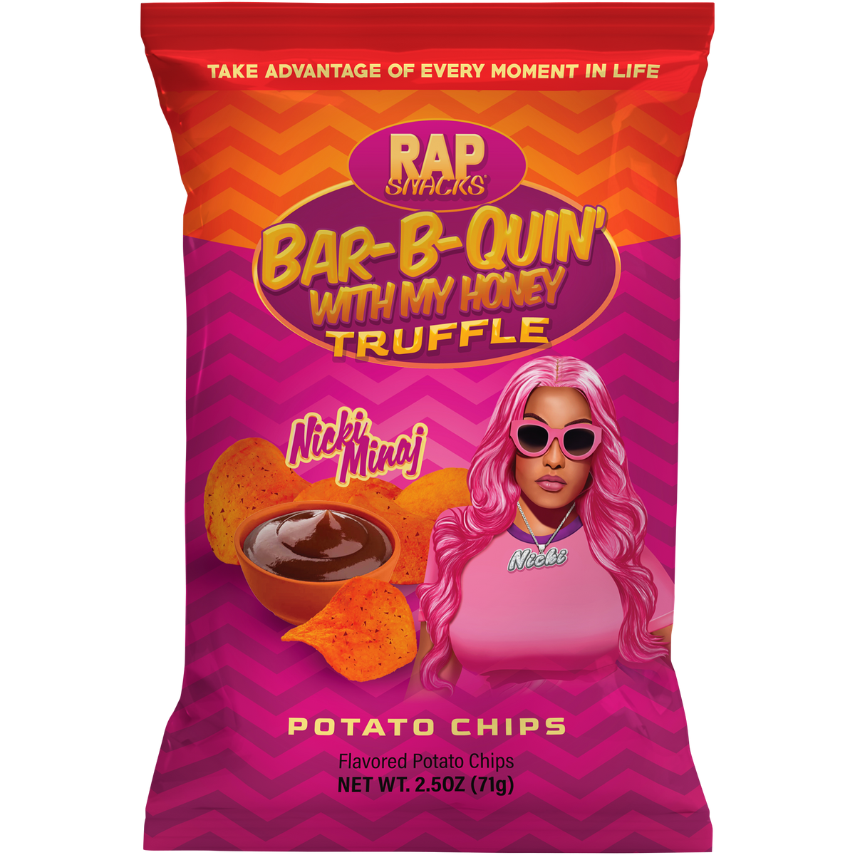 Nicki Minaj Bar-B-Que With My Honey Truffle | 6 Bags – OFFICIAL RAP SNACKS