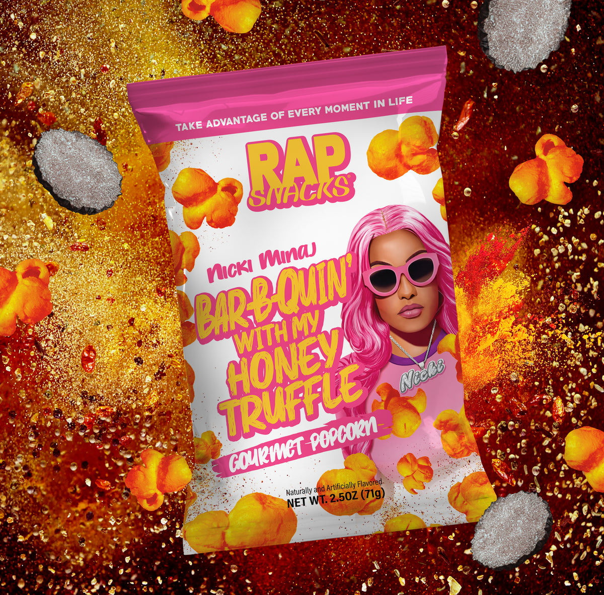 Nicki Minaj Bar-B-Quin With My Honey Gourmet Popcorn | 6 Bags ...