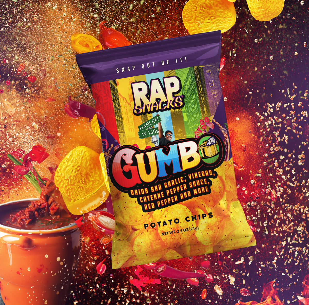 Gumbo | 6 Bags – OFFICIAL RAP SNACKS