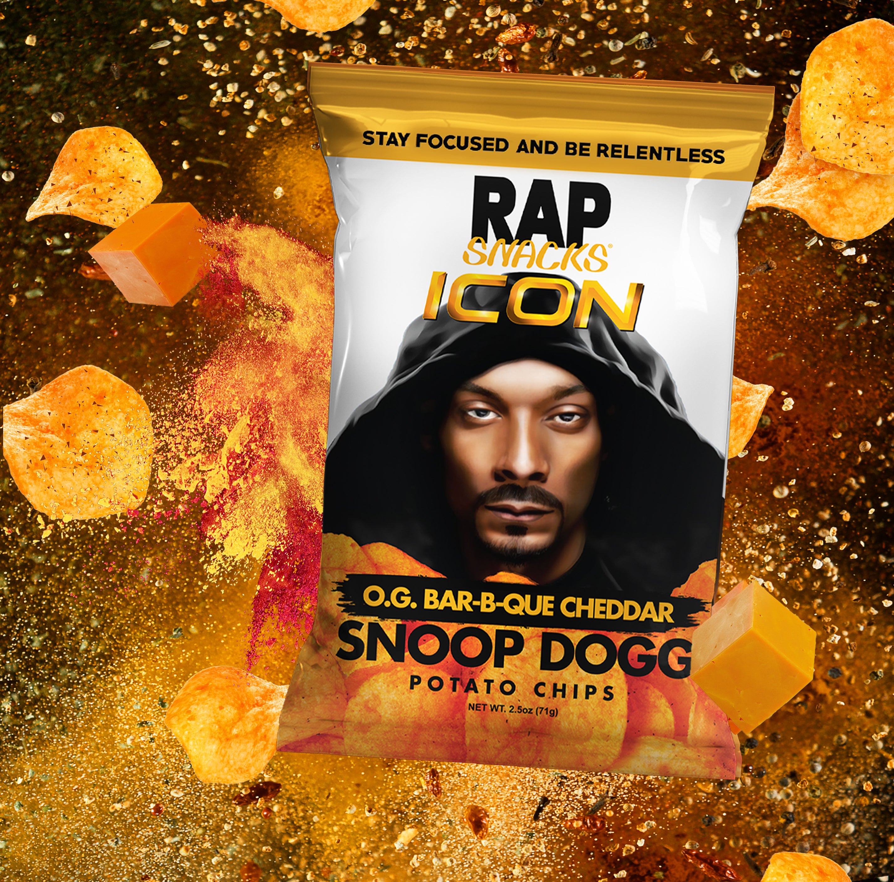 Snoop Dogg OG Bar-B-Que Cheddar(6 Bags) – OFFICIAL RAP SNACKS
