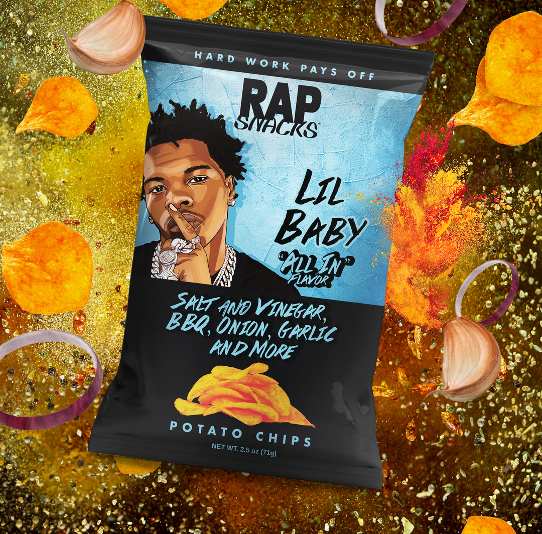 Lil Baby | All In Potato Chips (6 Bags) – OFFICIAL RAP SNACKS